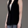 Rag & Bone Sheer Sleeveless Blazer in Black - Lyst