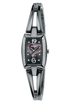 Seiko Womens American Heart Association Go Red For Women Stainless Steel Bangle Bracelet 18mm Sup089 - Lyst