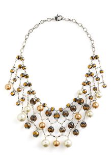 St. John Collection Bib Chain Necklace - Lyst