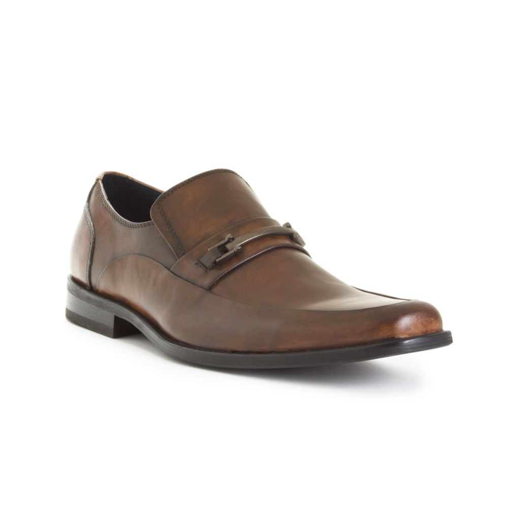 Steve Madden Roddey Slip On Dress Shoes in Brown for Men | Lyst