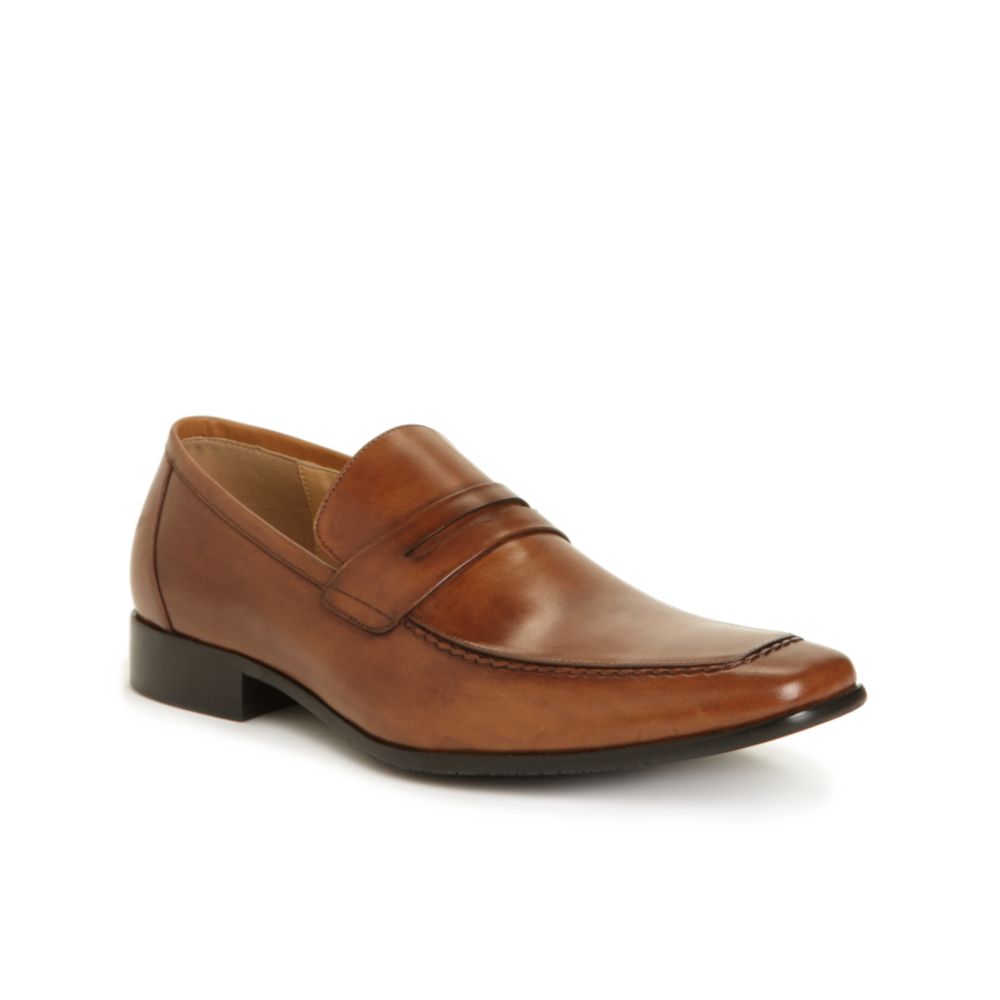 Steve Madden Pawnce Penny Loafers in Brown for Men (cognac) | Lyst