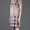 Tibi Printed Dress in Multicolor (beige) - Lyst