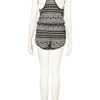 Topshop Black Aztec Jersey Playsuit in Black - Lyst