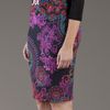Versace Print Skirt in Multicolor (black) - Lyst