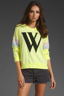 Wildfox Couture Varsity Cheer Gidget Beach Jumper - Lyst