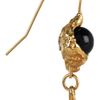 Yves Saint Laurent GoldPlated Sting Ray Effect Earrings in Gold - Lyst