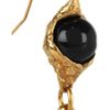 Yves Saint Laurent GoldPlated Sting Ray Effect Earrings in Gold - Lyst