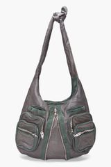 Alexander Wang Dark Green Donna Hobo
