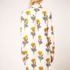 Ashish Ashish Shirt Dress in Marigold Print in Beige (cream) - Lyst