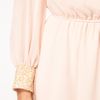 Asos Collection Asos One Shoulder Dress with Sequin Cuff in Blue (navy) - Lyst