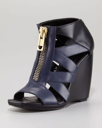 Eclair Zipfront Wedge Sandal 