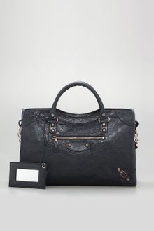 Balenciaga Giant 12 Rose Golden City Bag Dark Night - Lyst