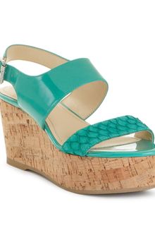 Calvin Klein Lorianne Flatform Sandals - Lyst
