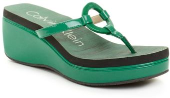  Willow Platform Thong Sandals 