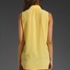 Equipment Sleeveless Signature in Yellow (super lemon) - Lyst