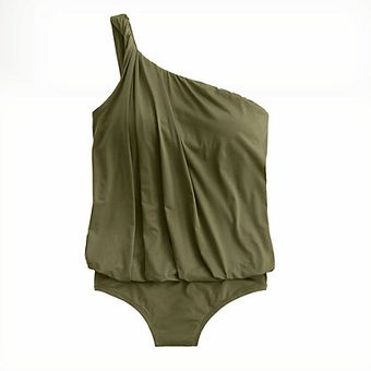  Jersey Lomellina Asymmetrical Blouson Tank 