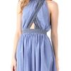 Juicy Couture Gem Geo Print Halter Dress in Blue - Lyst