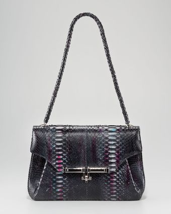  Urbana Python Shoulder Bag Berry 