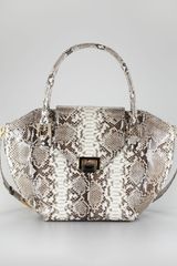 Kara Ross Ace Python Shoulder Bag