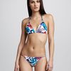 Marc By Marc Jacobs Havana Floralprint Bikini Top in Blue (floral) - Lyst