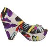 Michael Antonio Michael Antonio Womens Alura Wedge Sandal in Multicolor (brown floral print) - Lyst