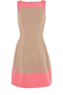 Oasis Colour Block Lantern Dress - Lyst