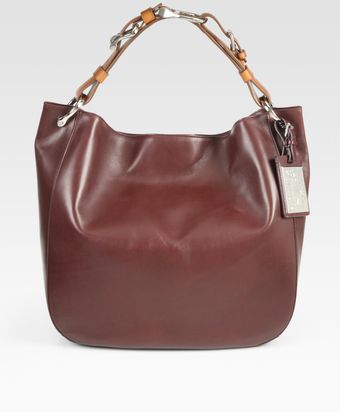 Bohemian Leather Hobo Bag 
