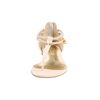 Alexander Mcqueen Tstrap Braided Twin Skull Flat in Beige (n) - Lyst