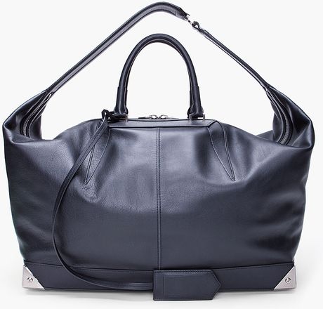 Alexander Wang Black Prisma Weekender Bag in Black - Lyst