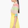 Alice + Olivia Multicolor Striped Silk Blouse in Multicolor - Lyst