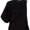 Balenciaga Asymmetric Top in Black - Lyst