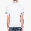 Comme Des Garçons Blue Cuff Jersey Tshirt in White for Men (blue) - Lyst