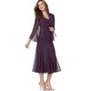 Eci Sleeveless Beaded Vneck in Purple (eggplant) - Lyst