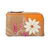 Fossil Ruby Zip Coin Purse in Orange (flower) - Lyst
