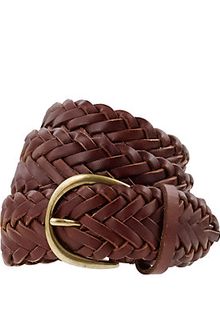J.Crew Braided Leather Boyfriend Belt - Lyst