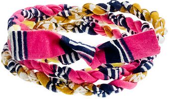 J.Crew Indego Africa For Jcrew Cloth Wrap Bracelet - Lyst