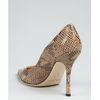 Jimmy Choo Nude Snake Print Leather Lilac Point Toe Pumps in Beige (nude) - Lyst