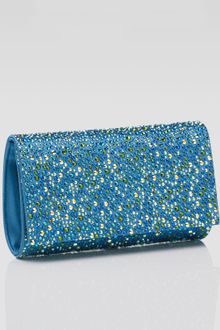 Judith Leiber Fizzy Crystal Encrusted Clutch - Lyst