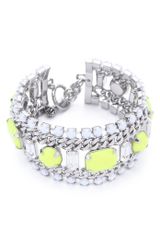 Juicy Couture Multi Layer Gem Bracelet