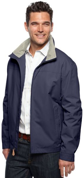 London Fog Moto Dobby Zip Front Golf Jacket - Lyst