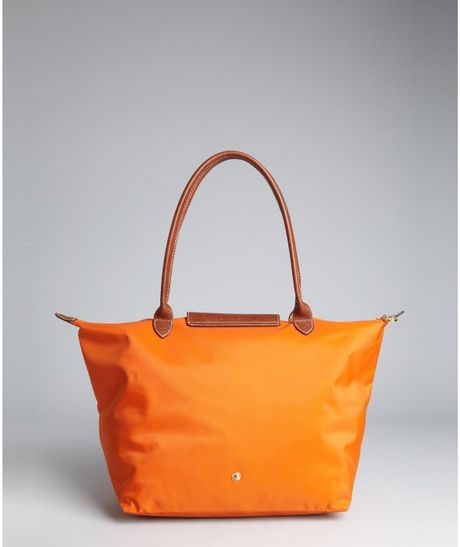 longchamp le pliage small orange