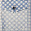 Marc Jacobs Ginghamprint Organza Shirt in Blue - Lyst