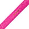 Miu Miu Stringrayeffect Leather Skinny Belt in Pink - Lyst