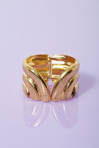 Nasty Gal Golden Wing Cuff - Lyst