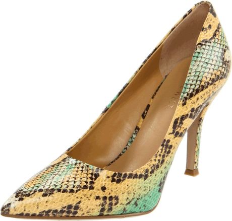 Nine West Womens Flax Pump in Multicolor (turqouise multi synthetic) - Lyst