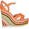 Paloma Barceló Mallorca Knotted Suede Espadrille Sandals in Multicolor (multicolored) - Lyst