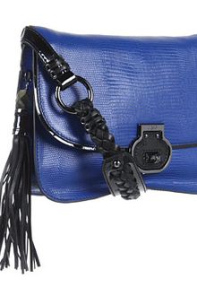 Rafe New York Angela Ring Lizard Flap Clutch - Lyst