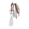 Rafe New York Leather Flap Clutch in White (w) - Lyst