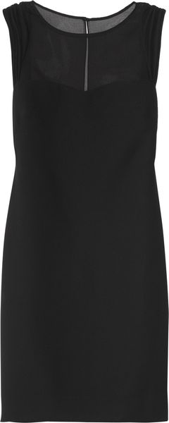 Sandro Rialto Crepe Dress - Lyst