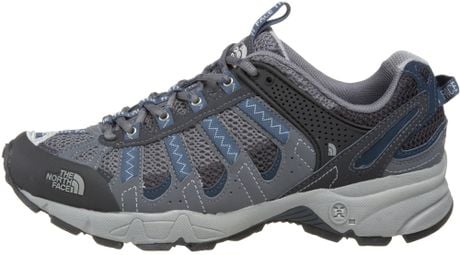  Facial Products   on Face Mens Ultra 105 Multisport Light Hiking Shoe In Blue For Men  Grey